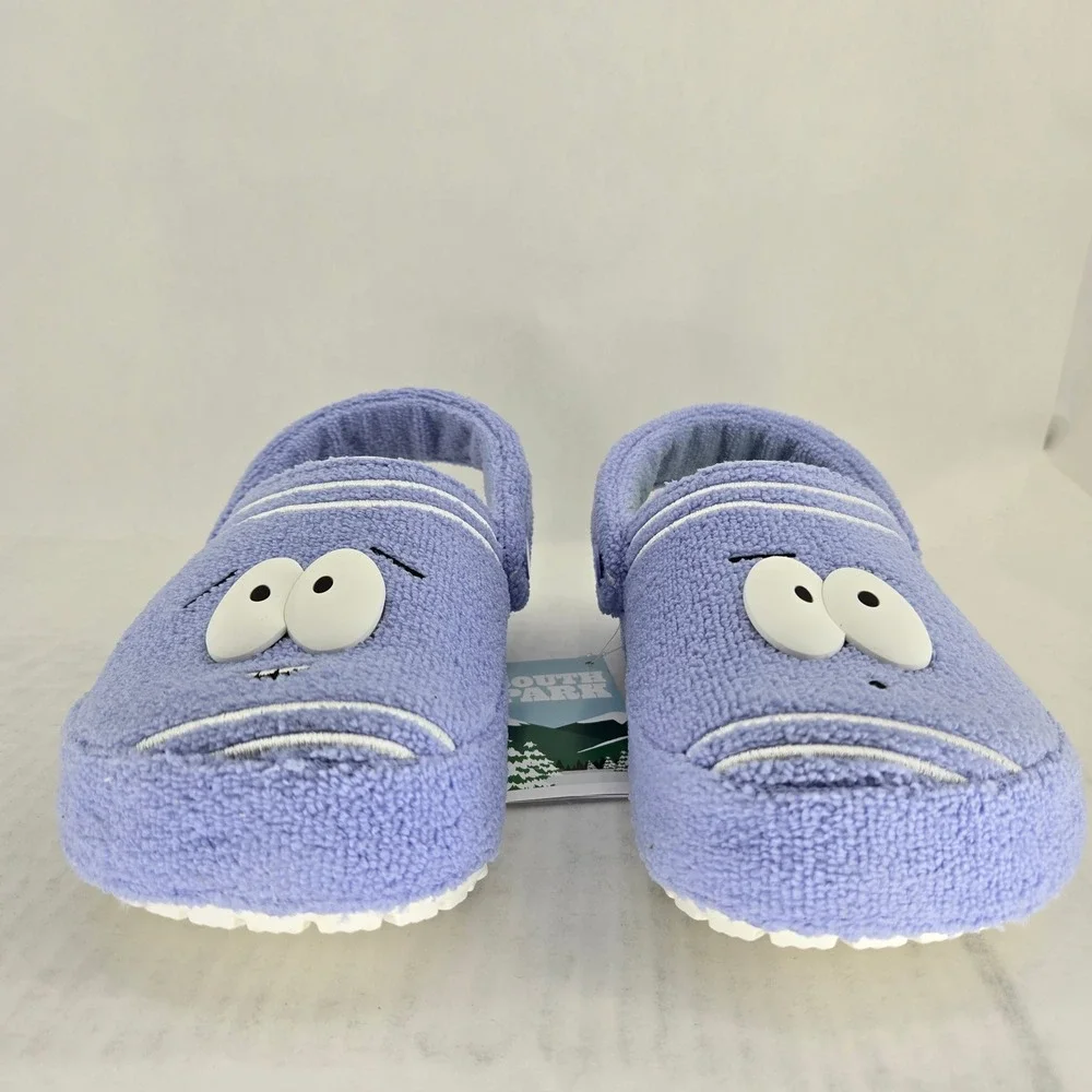 Crocs South Park Towelie Classic Clog Purple Terry M8 W10 211501-90H